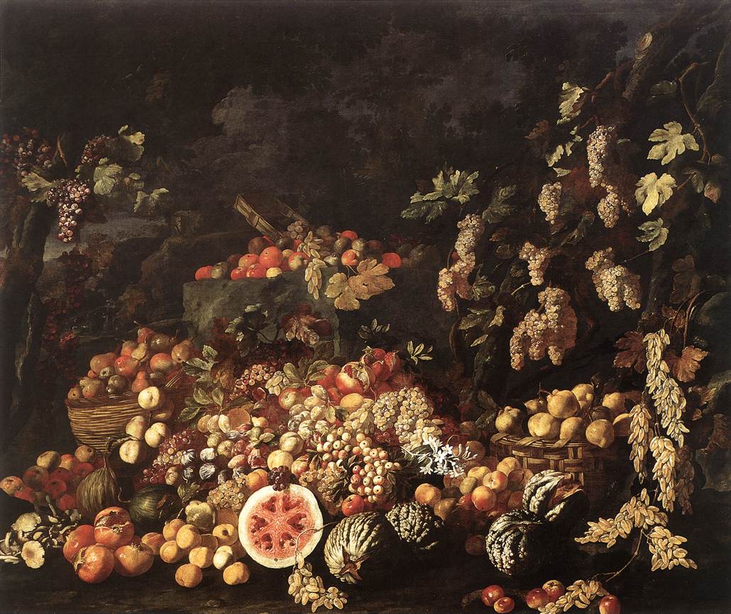 Still-Life with Fruit and Flowers